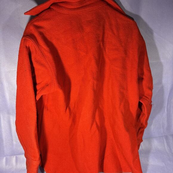 Vintage 60's Woolrich Bird Hunting Wool Light Jacket Under Jacket Size 51/17 - Picture 9 of 13